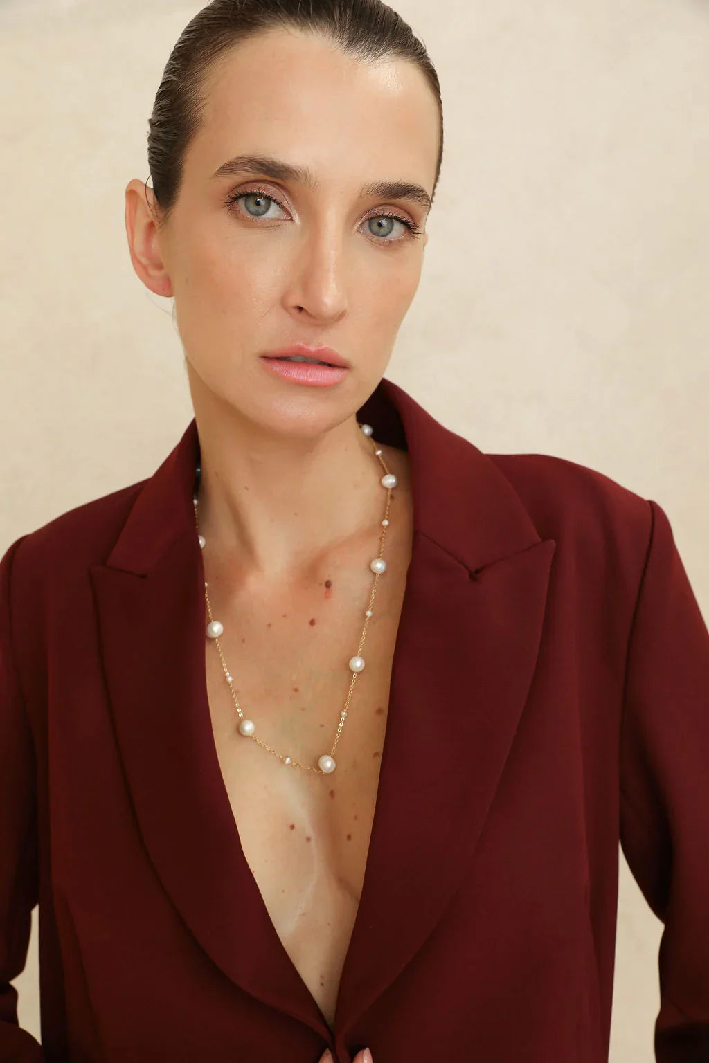 Rossi Pearl Gold Necklace